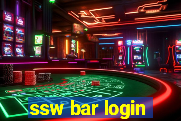 ssw bar login